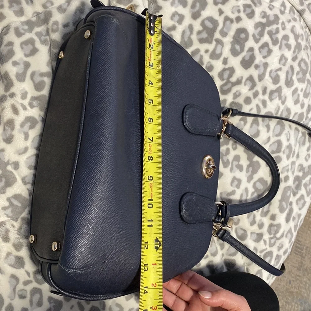 Coach Prince Street Satchel 2-way Leather shoulder/handbag. - Picture 7 of 16